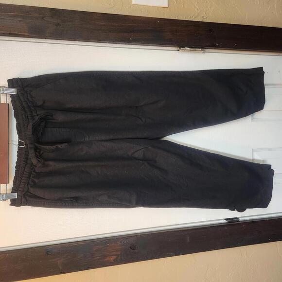 GAP Pants - GAP Women's Black Paperbag Pants with Pockets Size Small